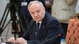Президент Молдавии готов уйти в отставку — оппозиция