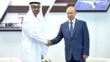 Президент России провел встречу с наследным принцем Абу-Даби