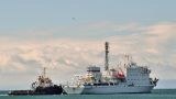 В Дании задержано научное судно из Калининграда «Академик Иоффе»