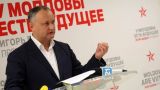 Додон о выборах: Мы не эгоисты, задача № 1 — спасти Молдавию от Санду
