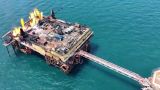 The Ukrainian Armed Forces have chosen gas platforms in the Black Sea: "Hispaniola" burned the communications center