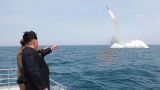 КНДР запустила баллистическую ракету с подлодки в Японском море