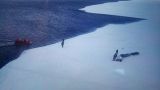 На Сахалине 14 рыбаков унесло в море на льдине