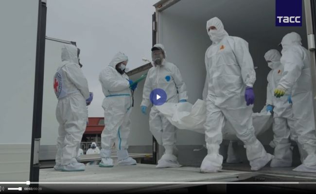 Обмен телами погибших военных провели Россия и Украина