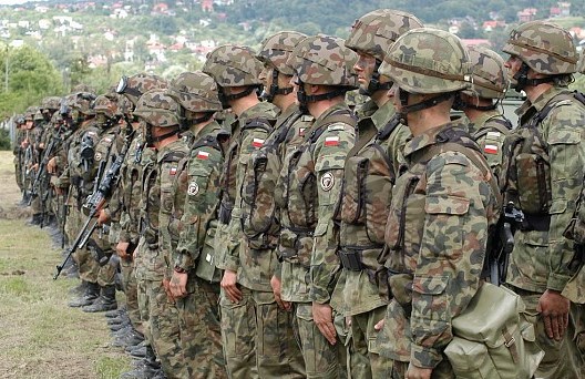 На учения в Литву прибыли около 130 польских военных