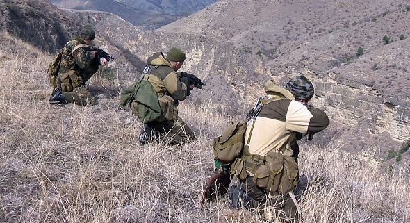 В Дагестане идет поиск боевиков, введен режим КТО