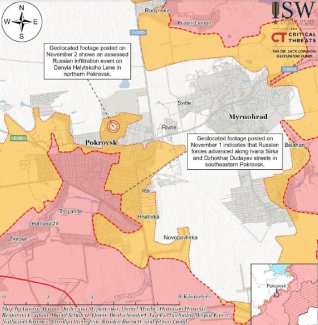 И где здесь не котёл? Шансов выйти у тех, кто в низу покровского мешка, ноль — мнение