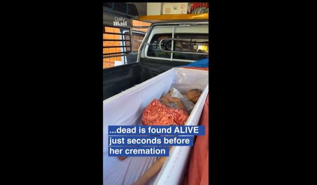 Чудо в Таиланде: женщина ожила в гробу за минуту до кремации