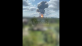 Взрыв прогремел на пороховом заводе в Рязанской области, начался сильный пожар