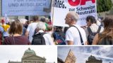 Жители Швейцарии осудили антироссийские санкции на митинге