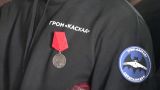 Пушилин вручил награды бойцам бригады ГРОМ «Каскад» беспилотной авиации
