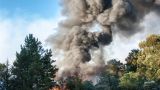 Хорватский остров Чиово охвачен лесным пожаром — видео