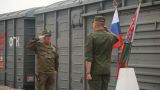 В Белоруссию прибыл эшелон с военной техникой и солдатами из России