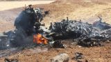 Террористы ИГ опубликовали фото обломков сбитого Су-22 ВВС Сирии