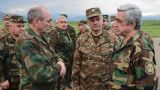 Президент Армении прибыл с рабочим визитом в Нагорный Карабах
