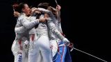 Российские саблистки завоевали командное олимпийское золото в Токио