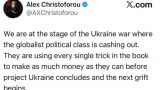 Глобалисты спешно наживаются на проекте «Украина», пока он не накрылся — Христофору