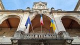 Во Франции мэрия города Вьен сняла флаг Украины после слов Зеленского о Карабахе
