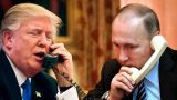 Песков: Вопрос Украины Путин и Трамп в телефонном разговоре не обсуждали