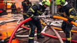 Пожар на промышленном объекте под Киевом тушили четыре дня