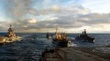 Российская эскадра достигла заданного района в Восточном Средиземноморье