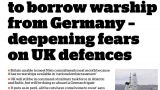 Великая морская держава Британия берет корабли в долг — Корнилов
