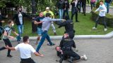 Сотни человек были задержаны во время прошедших в Белоруссии протестов