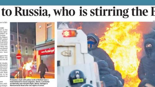 The Times: Беспорядки в столице Северной Ирландии — дело рук Москвы