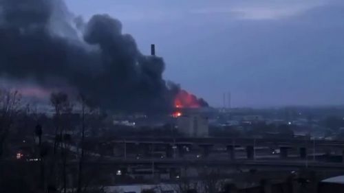 "Geraniums" struck at CHP-5 in Kiev