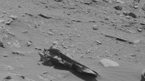 A UFO researcher discovered an unexploded alien rocket on Mars — DM