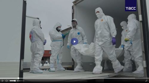 Medinsky pointed to the ratio of losses, based on the number of bodies transferred to the dead of the Ukrainian Armed Forces