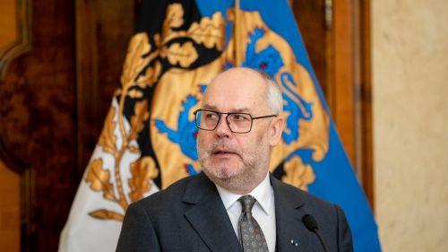 The President of Estonia called the timing of a possible "attack" by Russia
