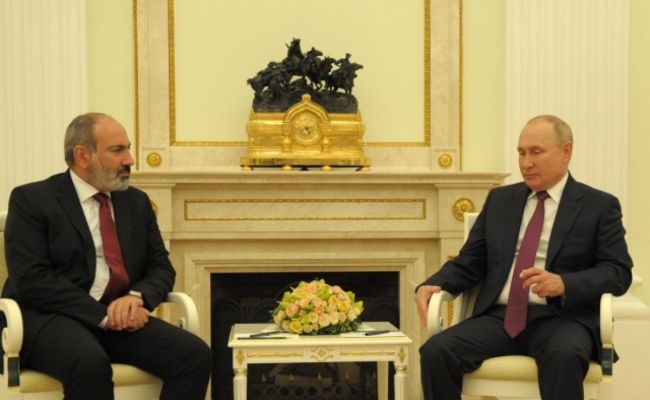 Путин обсудит Нагорный Карабах с Пашиняном