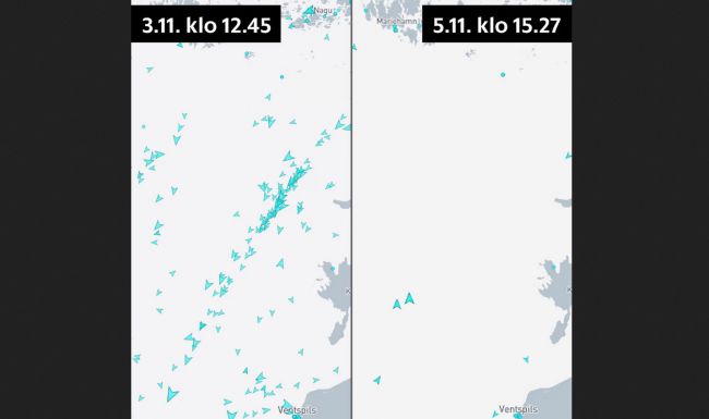 У берегов Финляндии появились тысячи кораблей-призраков НАТО