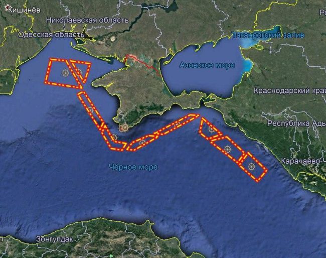 Подходы к Крыму с моря и воздуха заблокированы, Шойгу вылетел на полуостров